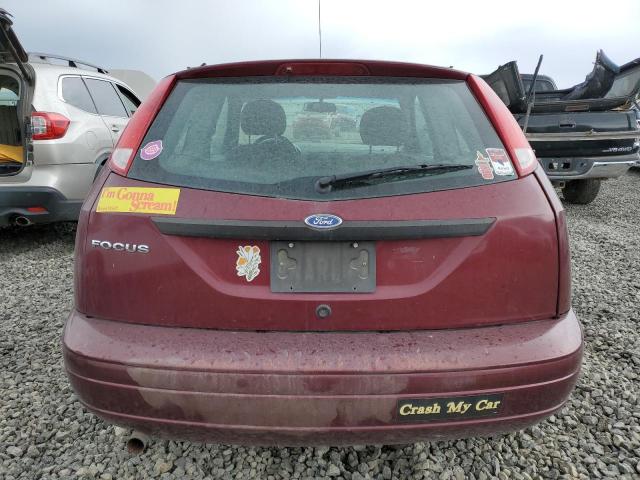 1FAFP31N57W282683 - 2007 FORD FOCUS ZX3 RED photo 6