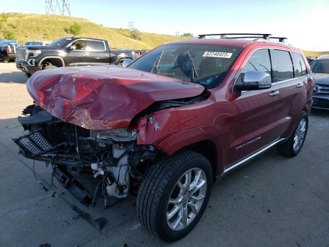 1C4RJFJT1EC251972 - 2014 JEEP GRAND CHER SUMMIT ბურგუნდია ფოტო 1