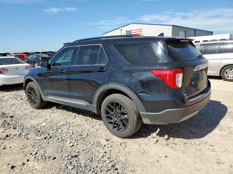 1FMSK8DH4LGC79753 - 2020 FORD EXPLORER XLT შავი ფოტო 2