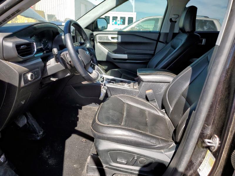 1FMSK8DH4LGC79753 - 2020 FORD EXPLORER XLT შავი ფოტო 7