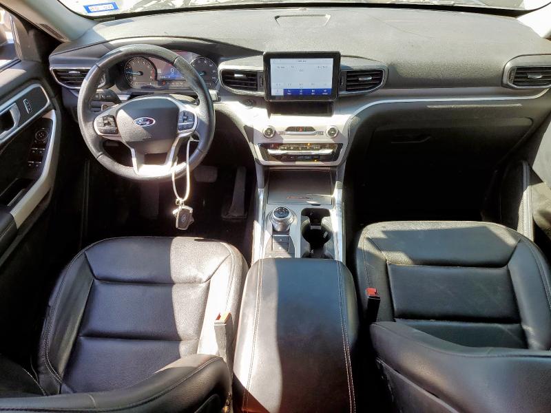 1FMSK8DH4LGC79753 - 2020 FORD EXPLORER XLT შავი ფოტო 8