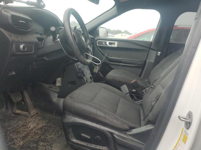 1FM5K8AC2MNA17510 - 2021 FORD EXPLORER POLICE INTERCEPTOR WHITE photo 7