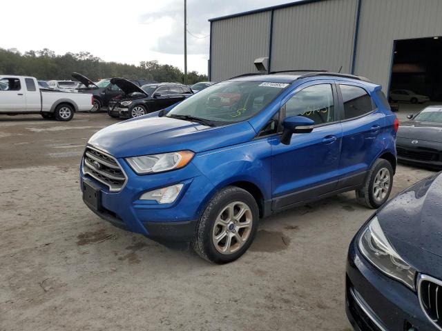 MAJ3S2GE2KC298031 - 2019 FORD ECOSPORT SE BLUE photo 2