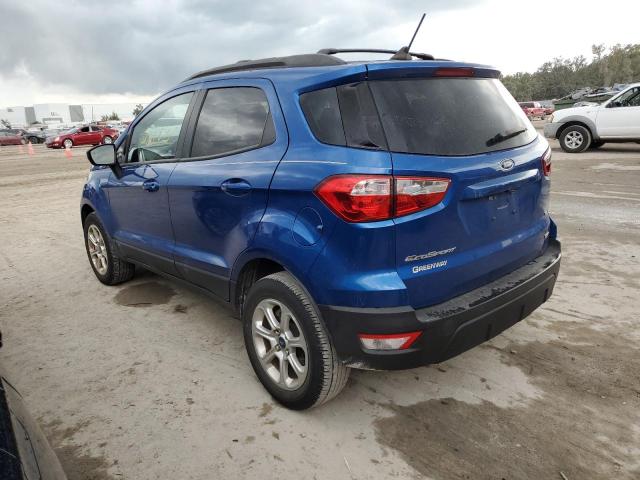 MAJ3S2GE2KC298031 - 2019 FORD ECOSPORT SE BLUE photo 3