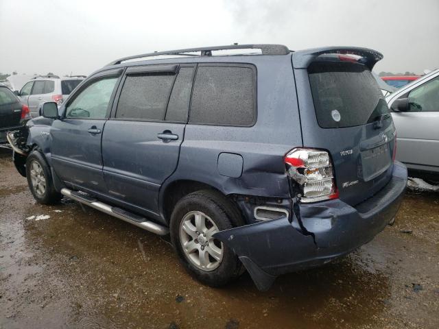 JTEHF21A320054671 - 2002 TOYOTA HIGHLANDER LIMITED BLUE photo 2