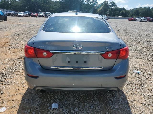 JN1BV7AP9EM691806 - 2014 INFINITI Q50 BASE Արծաթագույն լուսանկար 6