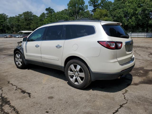 1GNKRJKD0FJ247291 - 2015 CHEVROLET TRAVERSE LTZ WHITE photo 2