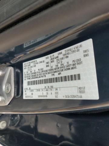 1FMCU9GD0KUA74170 - 2019 FORD ESCAPE SE Теңіз көгі фото 13