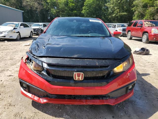 2HGFC2F83KH564591 - 2019 HONDA CIVIC SPORT RED photo 5