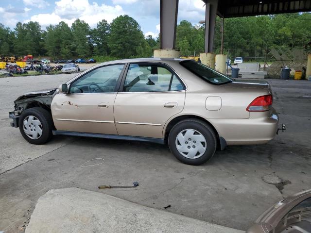 1HGCG16451A021464 - 2001 HONDA ACCORD LX GOLD photo 2