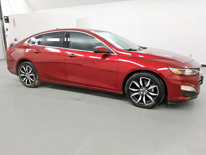 1G1ZG5ST4MF035790 - 2021 CHEVROLET MALIBU RS RED photo 4