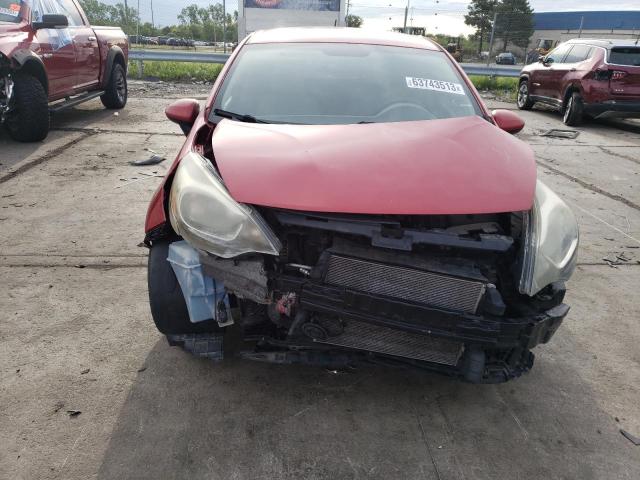 KNADM4A33C6084772 - 2012 KIA RIO LX RED photo 5