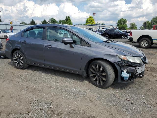 2HGFB2F99FH547926 - 2015 HONDA CIVIC EXL GRAY photo 4