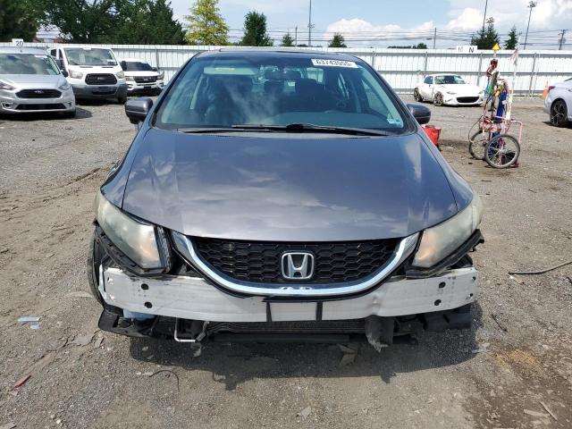 2HGFB2F99FH547926 - 2015 HONDA CIVIC EXL GRAY photo 5