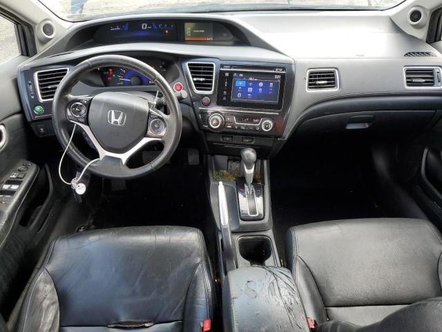 2HGFB2F99FH547926 - 2015 HONDA CIVIC EXL GRAY photo 8