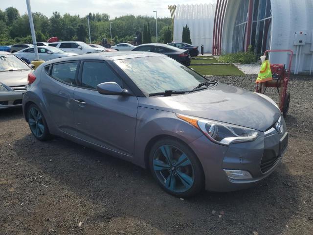 KMHTC6AD3HU321412 - 2017 HYUNDAI VELOSTER GRAY photo 4