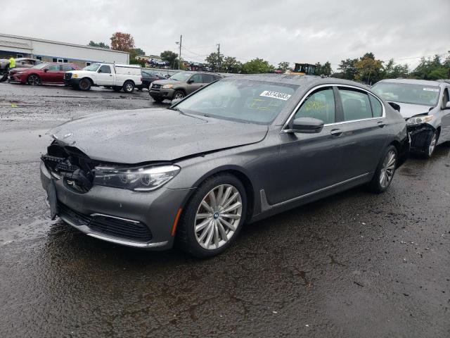 WBA7E4C52JGV24111 - 2018 BMW 740 XI GRAY photo 1