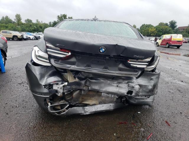WBA7E4C52JGV24111 - 2018 BMW 740 XI GRAY photo 6