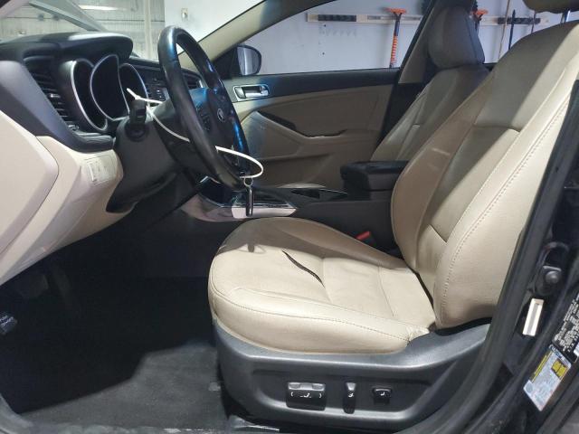 5XXGN4A70FG404474 - 2015 KIA OPTIMA EX BLACK photo 7