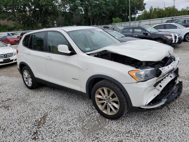 5UXWX9C57D0A10551 - 2013 BMW X3 XDRIVE28I WHITE photo 4