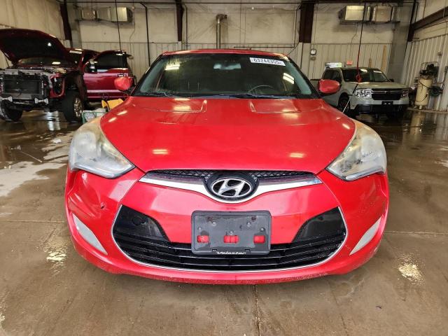 KMHTC6AD1DU167261 - 2013 HYUNDAI VELOSTER RED photo 5