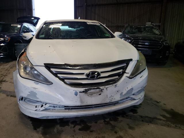 5NPEB4AC6EH910956 - 2014 HYUNDAI SONATA GLS WHITE photo 5