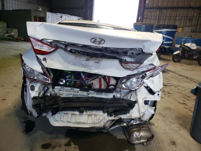 5NPEB4AC6EH910956 - 2014 HYUNDAI SONATA GLS WHITE photo 6