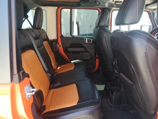 1C4HJXEN1JW306362 - 2018 JEEP WRANGLER U SAHARA Помаранчевий фото 11