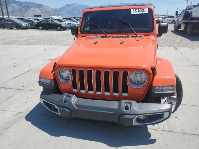 1C4HJXEN1JW306362 - 2018 JEEP WRANGLER U SAHARA Помаранчевий фото 5