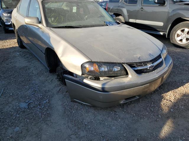 1G1WF52E449442623 - 2004 CHEVROLET IMPALA GOLD photo 1