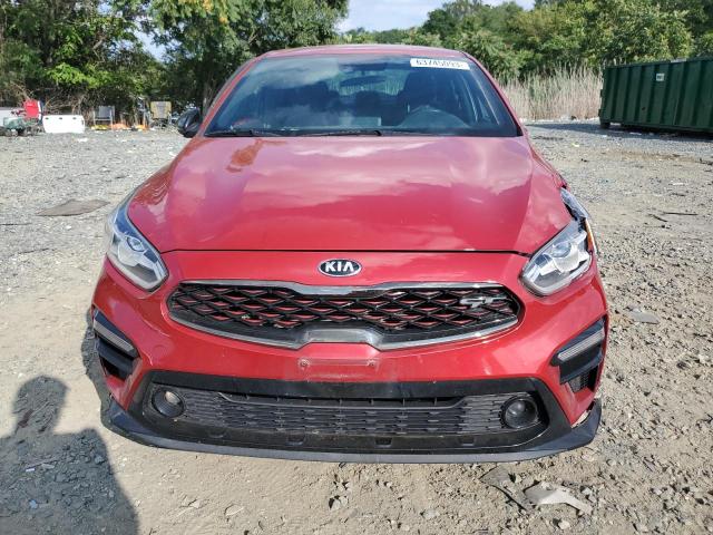 3KPF44AC2LE222582 - 2020 KIA FORTE GT RED photo 5