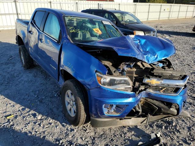 1GCGSBEN0J1203037 - 2018 CHEVROLET COLORADO BLUE photo 1