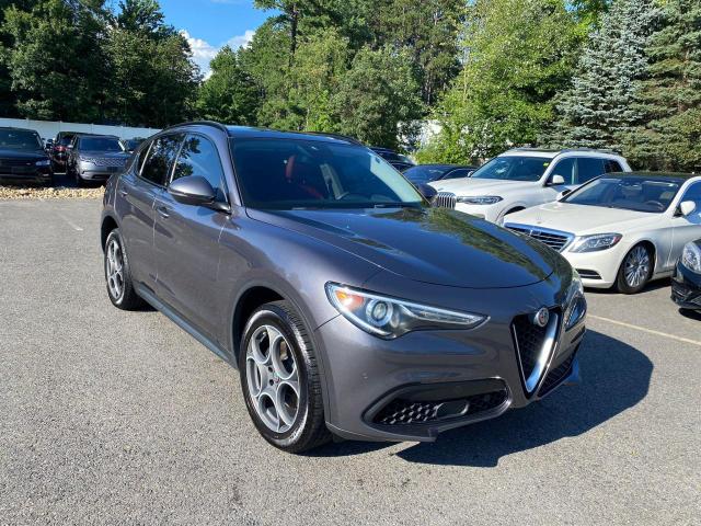 ZASFAKPN0J7B79418 - 2018 ALFA ROMEO STELVIO SPORT Grau Foto 2