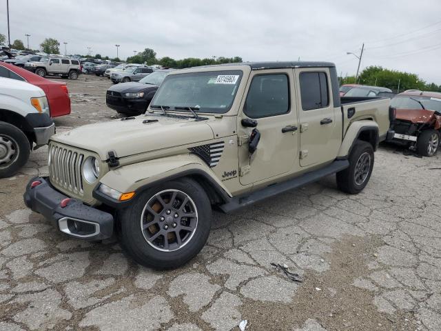 1C6HJTFG5NL173385 - 2022 JEEP GLADIATOR OVERLAND TAN photo 1