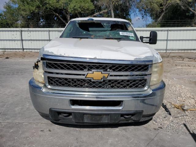 1GC1KVCG5BF106402 - 2011 CHEVROLET SILVERADO K2500 HEAVY DUTY WHITE photo 5