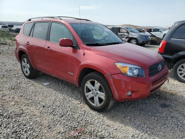 JTMBK32V375027641 - 2007 TOYOTA RAV4 SPORT RED photo 4