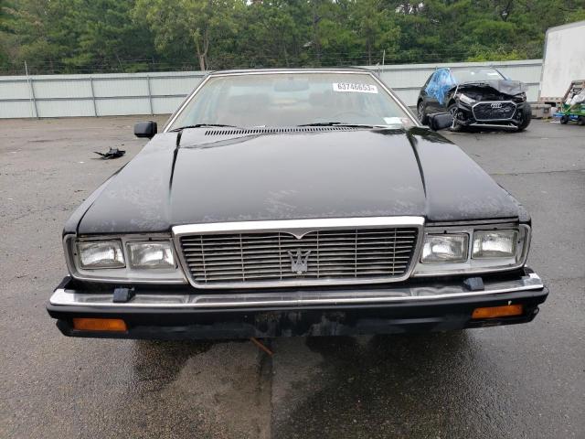 AM330US0346 - 1980 MASERATI QUATTROPOR BLACK photo 5