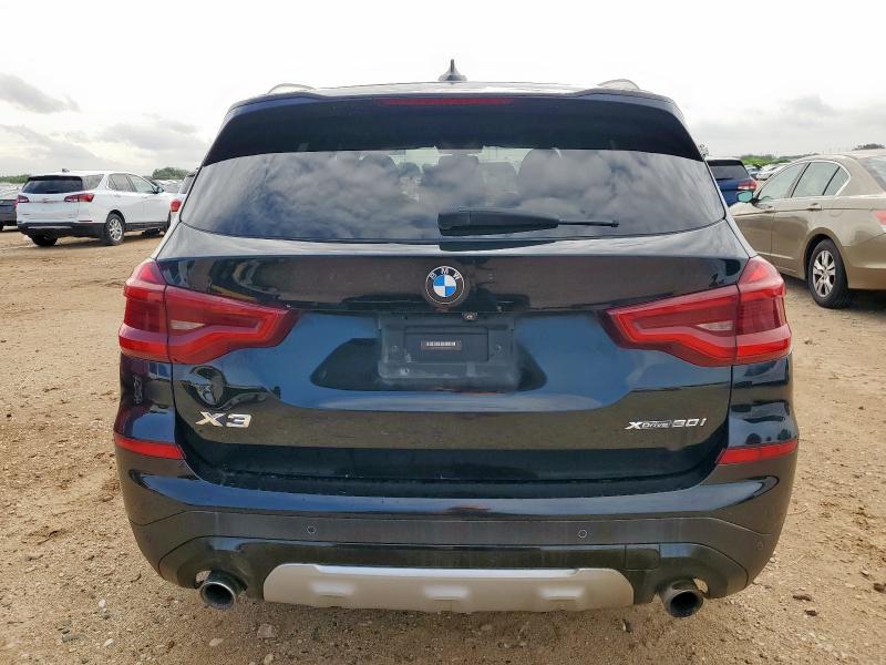 5UXTY5C05LLE58202 - 2020 BMW X3 XDRIVE30I BLACK photo 6
