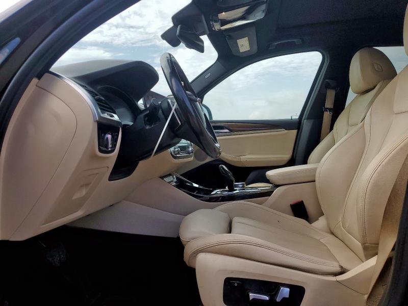 5UXTY5C05LLE58202 - 2020 BMW X3 XDRIVE30I BLACK photo 7