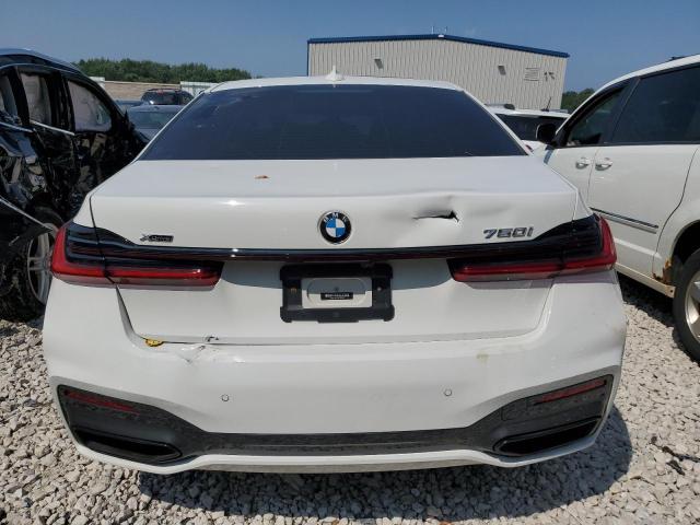 WBA7U2C0XNCH58301 - 2022 BMW 750 XI WHITE photo 6