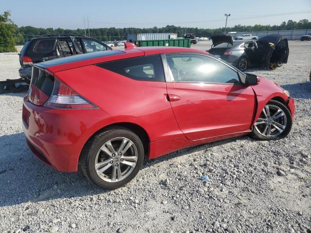 JHMZF1D64DS003275 - 2013 HONDA CR-Z EX RED photo 3