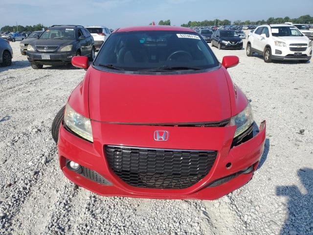 JHMZF1D64DS003275 - 2013 HONDA CR-Z EX RED photo 5