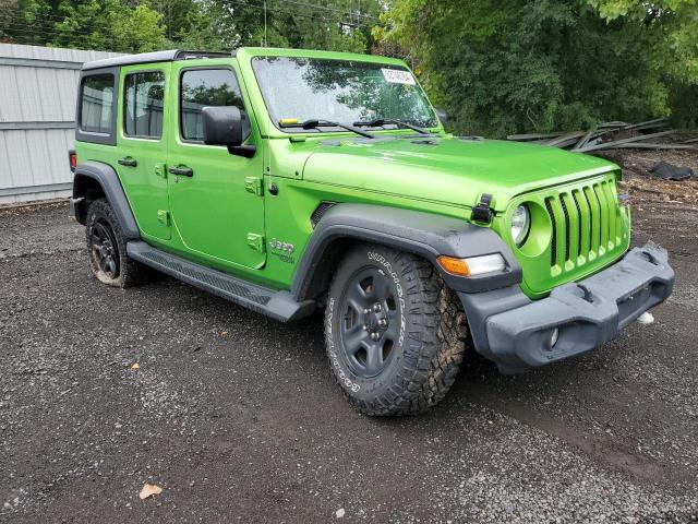 1C4HJXDN9LW137678 - 2020 JEEP WRANGLER U SPORT GREEN photo 4