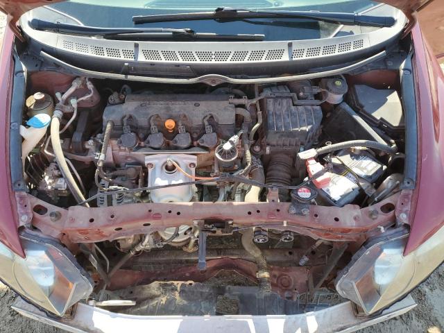2HGFA16639H506554 - 2009 HONDA CIVIC LX-S Rot Foto 11