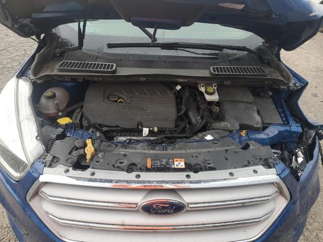 1FMCU9GD3JUB70101 - 2018 FORD ESCAPE SE Bleu photo 12