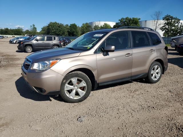 JF2SJAHC2FH563895 - 2015 SUBARU FORESTER 2.5I LIMITED TAN photo 1