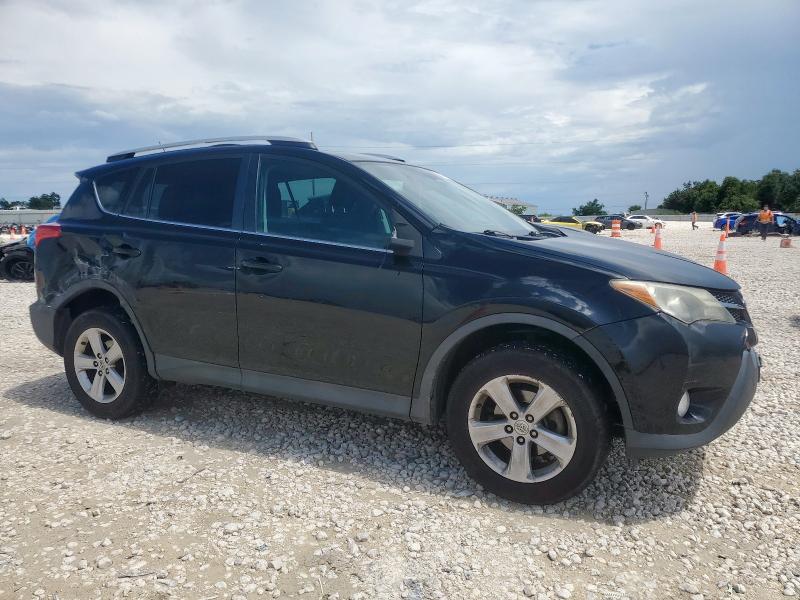 2T3RFREV1DW077170 - 2013 TOYOTA RAV4 XLE BLACK photo 4