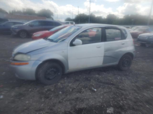 KL1TD66617B773842 - 2007 CHEVROLET AVEO BASE Gümüş foto 1