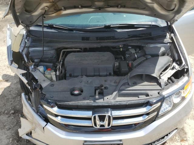 5FNRL5H61EB106812 - 2014 HONDA ODYSSEY EXL SILVER photo 12