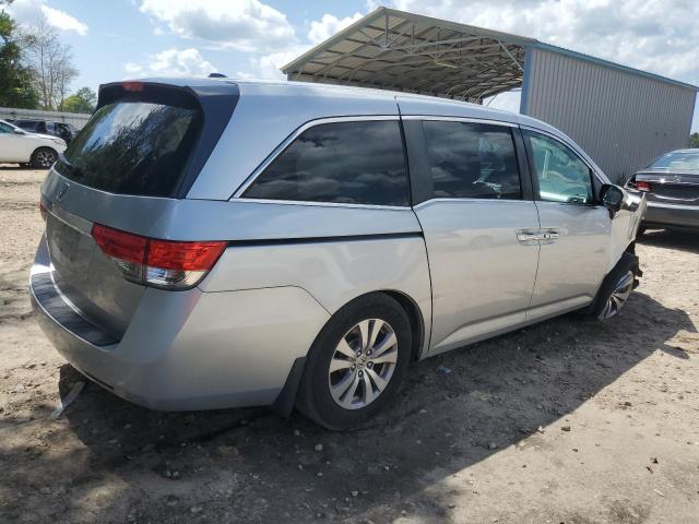 5FNRL5H61EB106812 - 2014 HONDA ODYSSEY EXL SILVER photo 3